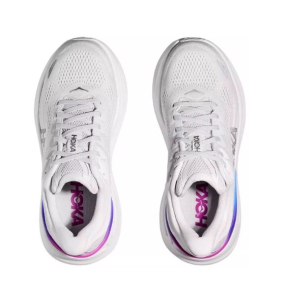 Hoka Women's Silver and Purple Athletic Shoes - Picture 5 of 6